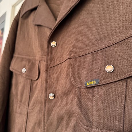 70's USA製 Lee ウエスタンシャツジャケット