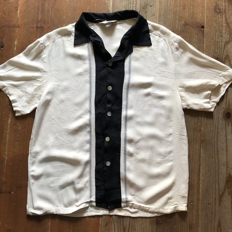 60's〜Vintage 開襟シャツ〝Da vinci〟