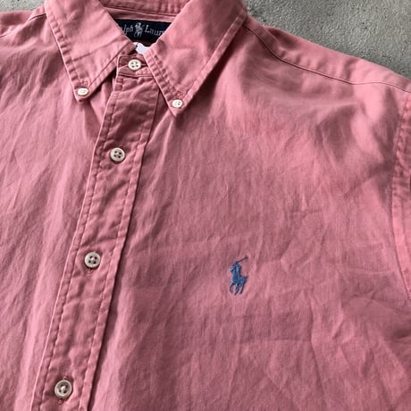 RALPH LAUREN ボタンダウンシャツ シェルボタン  L