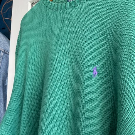 POLO コットンニット XXL