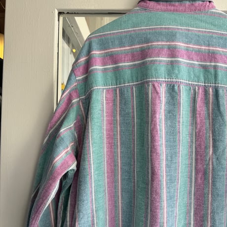 90's ST JOHN'S BAY ストライプシャツ