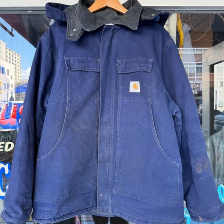 USA製Carhartt フード付きトラディショナルコート