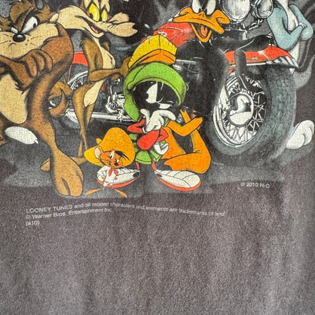 00's HARLEY DAVIDSON × LOONEY TUNES  プリントT