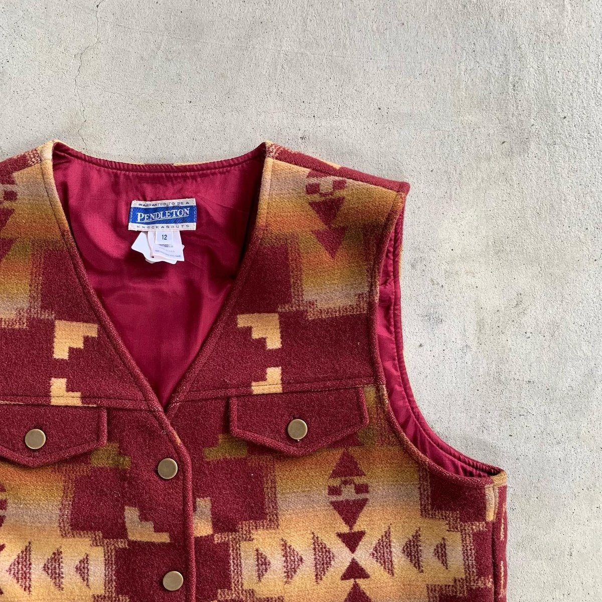 ペンドルトン　PENDLETON ウールベスト　mサイズ　USA製 楽天市場】PENDLETON ペンドルトン COLTON QUILTED ZIP VEST
