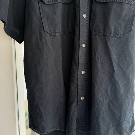 90's〜OLD GAP リネンコットン 半袖シャツ S