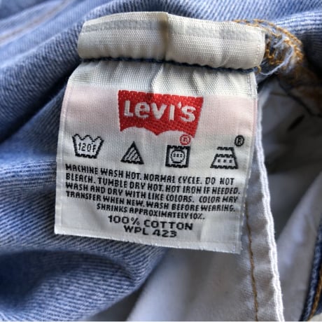 90's〜Levi's501  W34 淡色 ペンキ