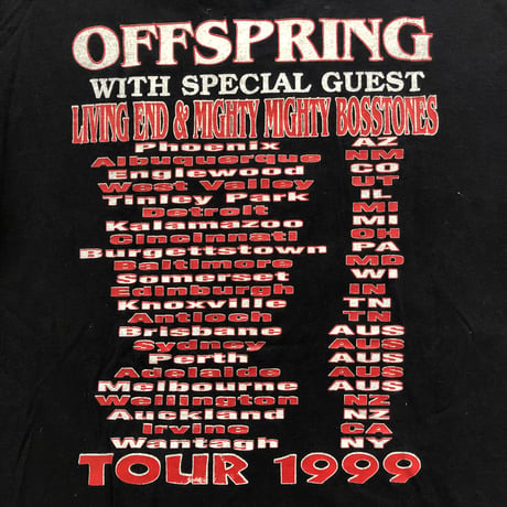 ⭐︎スーパーマグマート THE OFFSPRING バンドtシャツ