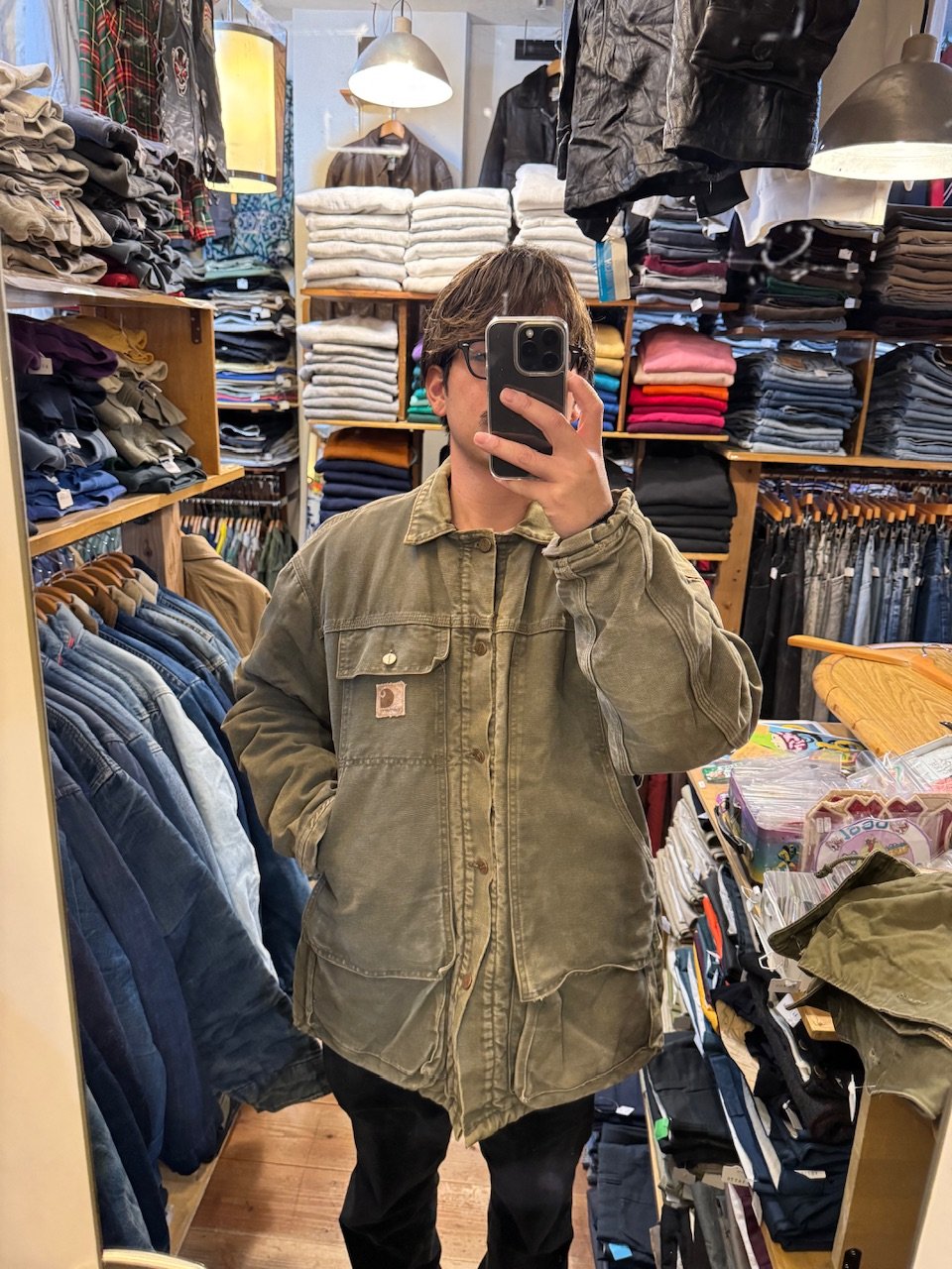 USA製Carhartt トラディショナルコート L | CUSTOM FEVER