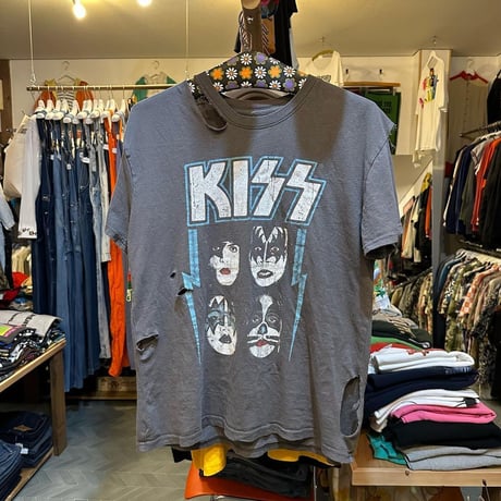 KISSダメージTシャツ