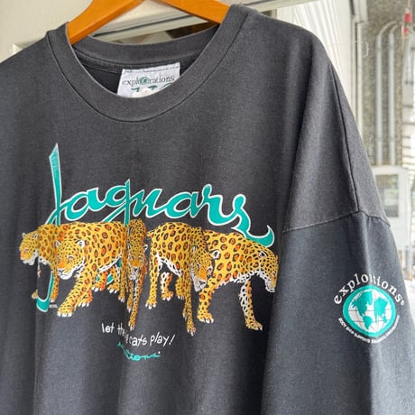 〜00's アニマルプリントTシャツ 〝ジャガー〟XL