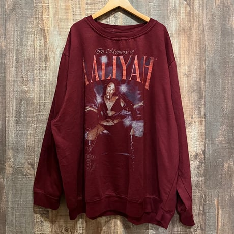 Aaliyah プリントスウェット