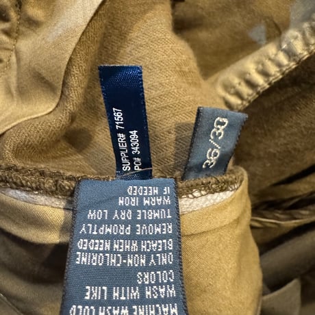 POLO RALPHLAUREN 太畝コーデュロイパンツW36×L30  ダークオリーブ