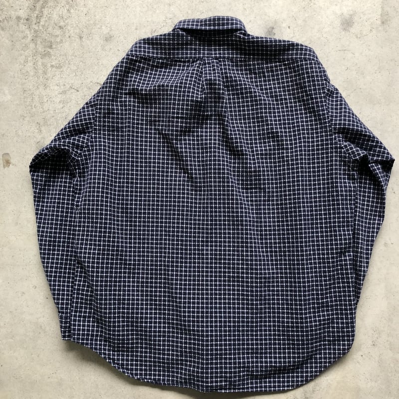 Ralph Lauren長袖チェックシャツ BLARE | CUSTOM FEVER