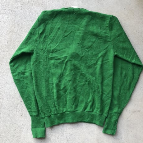 80年代 Searsアクリルカーディガン M