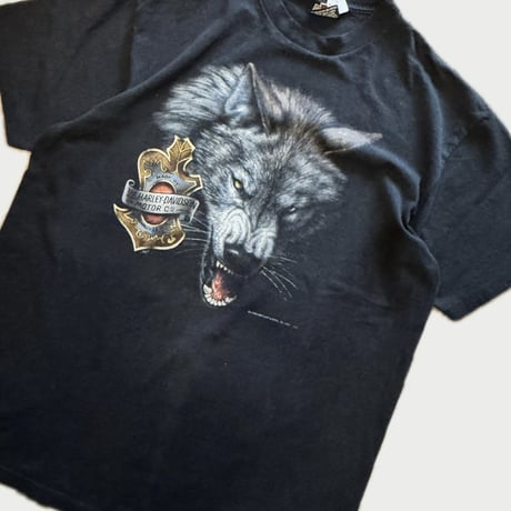 90's USA製 HARLEY DAVIDSON プリントTシャツ XL