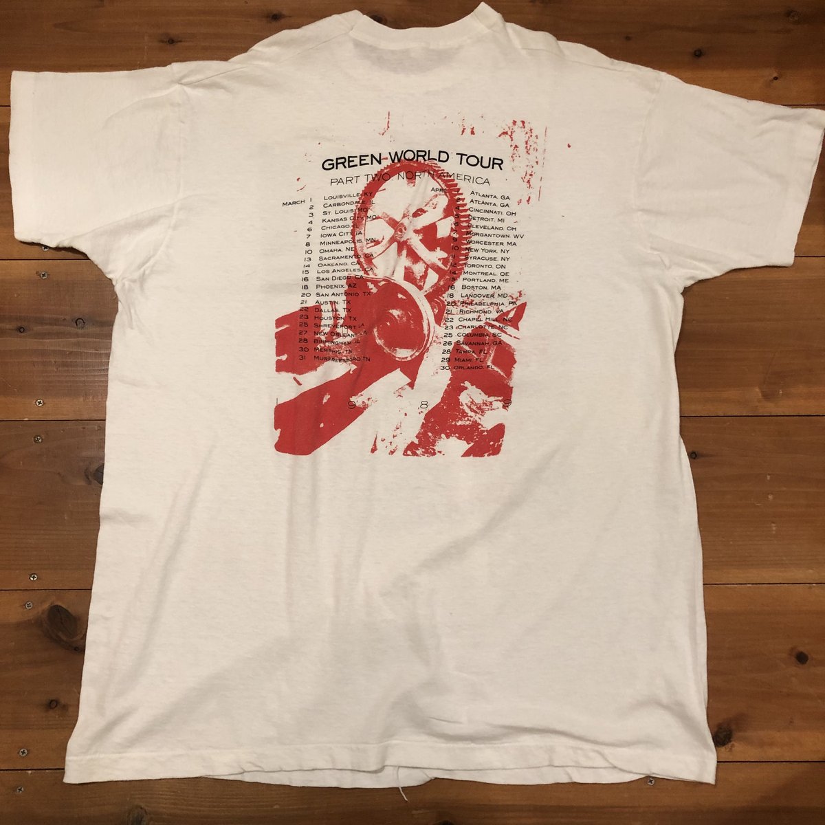 R.E.M. 1989 GREEN WORLD TOUR | CUSTOM FEVER