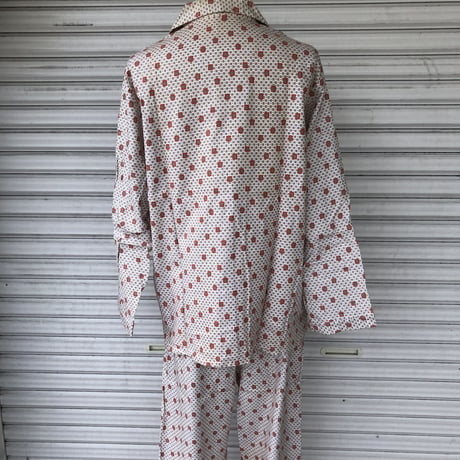 未使用70's〜Sears FLANNEL PAJAMAS SET UP