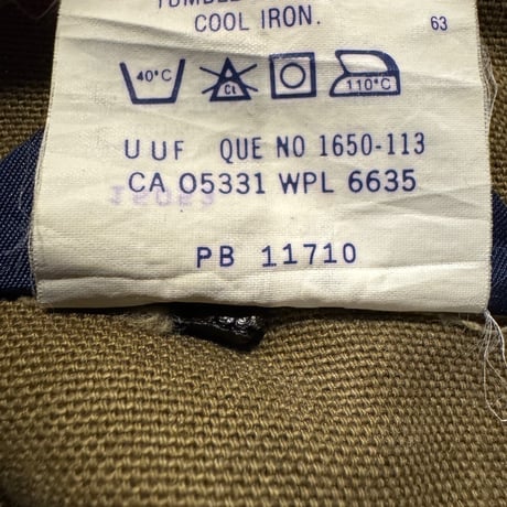 USA製 80's Woolrich ライナー付きフィールドジャケット S