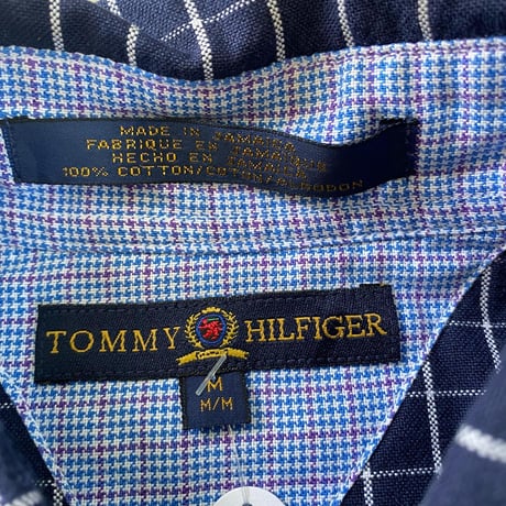 TOMMYチェックシャツ