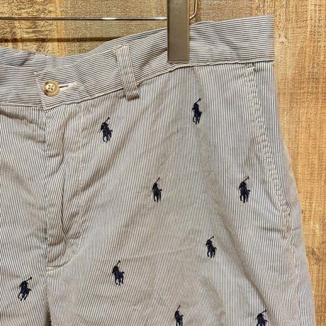 POLOポニー刺繍ショーツ