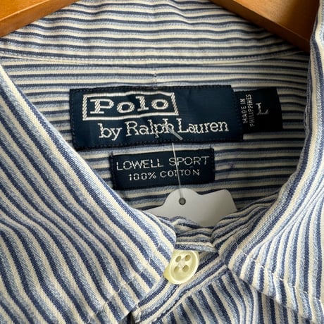 Ralph Lauren〝LOWELL SPORT〟ストライプシャツL