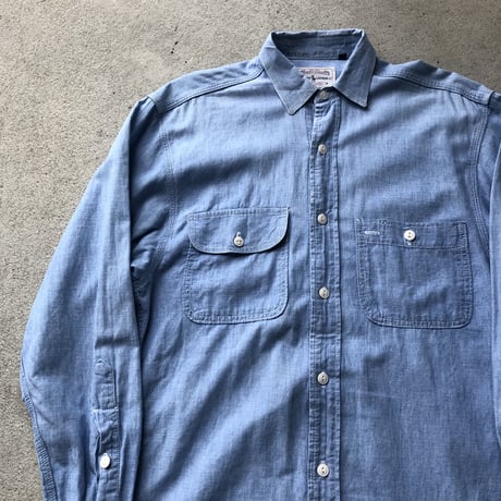USA製 Ralph Lauren長袖シャンブレーシャツ