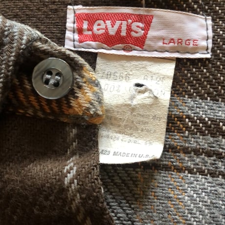 70's Levi's シャツジャケット