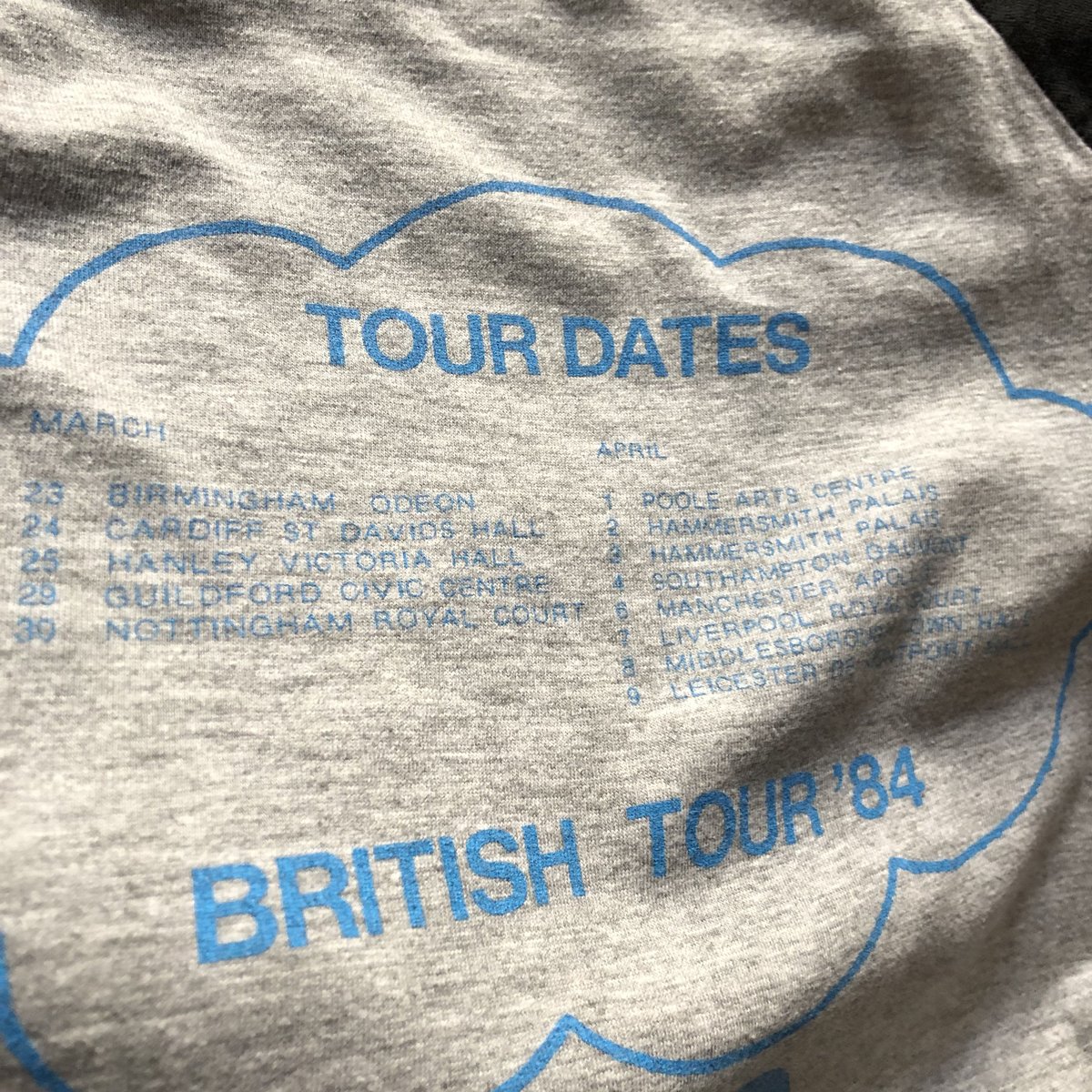 1980年代 ラグランスリーブバンドTシャツ THE KINKS S | CUSTOM F