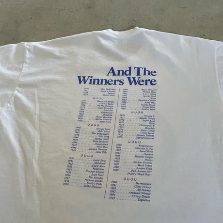 90年代USA製 競馬Tシャツ