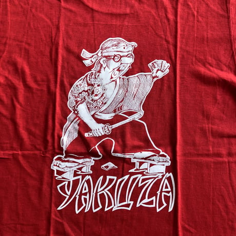 〜80's未使用プリントTシャツ〝YAKUZA〟