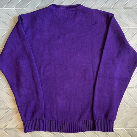 90s tommy hilfiger コットンニット