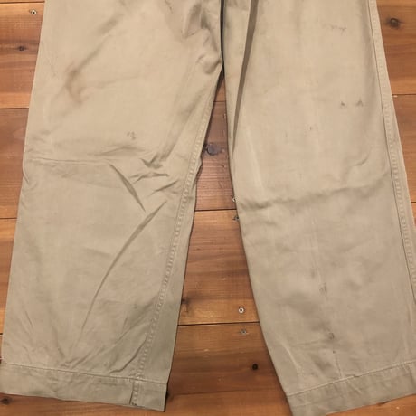 ① Vintage U.S.ARMY M-45 Chino Trousers
