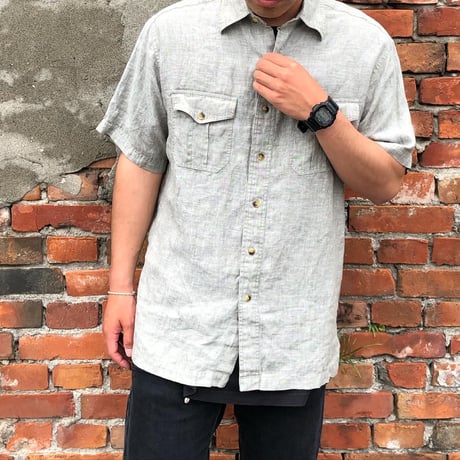 Brooks Brothersリネンシャツ