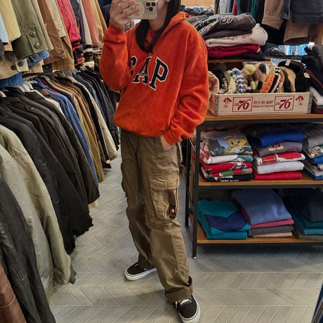 OLD GAP ロゴフリース