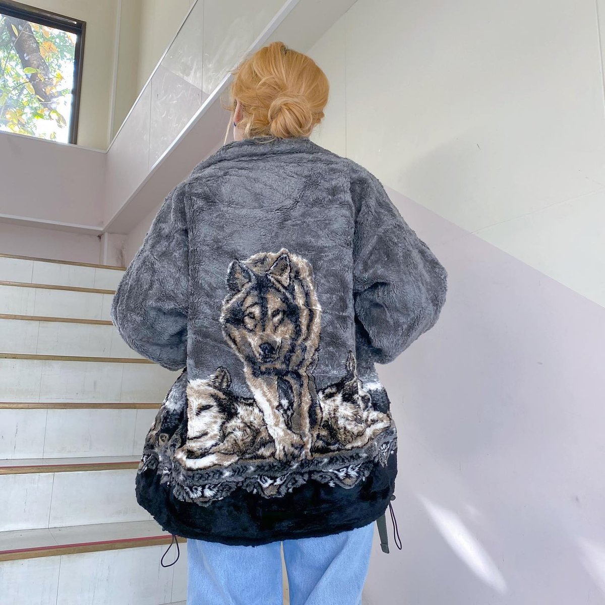 USA製オオカミボアジャケット | CUSTOM FEVER