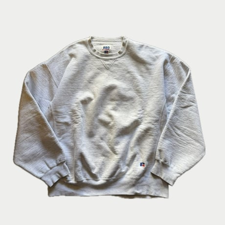 90's USA製RUSSELL PRO COTTON 無地スウェット