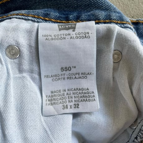 Levi's 550 W34×L32