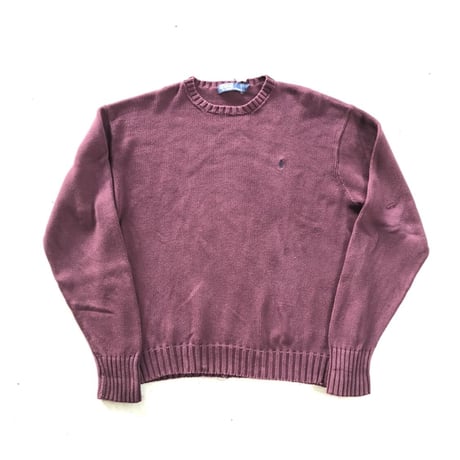 POLO コットンニット  XL