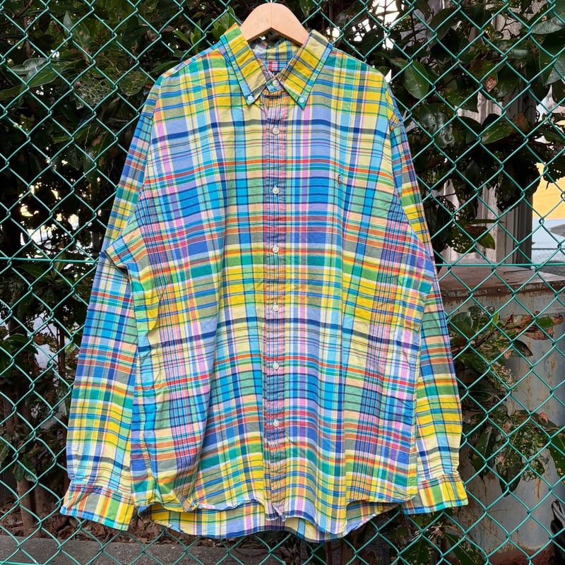 POLO Ralph Lauren マルチカラー マドラスチェックシャツ | CUSTOM F