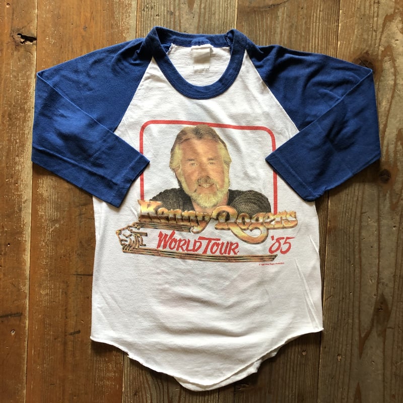 Kenny Rogers WORLD TOUR ラグランTシャツ | CUSTOM FEVER
