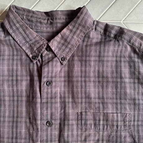 Eddie Bauer モノトーンチェックシャツ