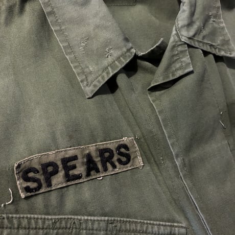 Military 60's COAT MAN'S COMBAT TROPICAL 3rd  type