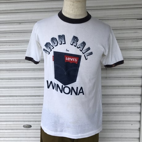 80's Levi's リンガーネックTシャツ