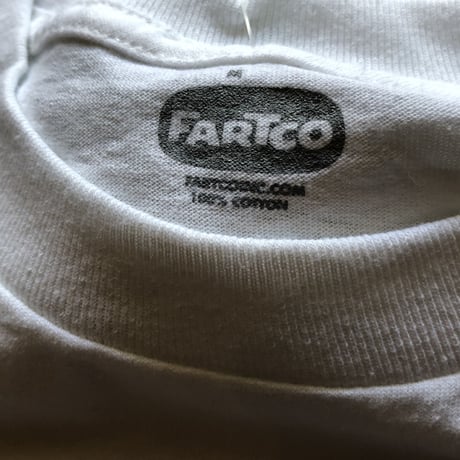 FARTCO プリントTシャツ LIVE BAIT