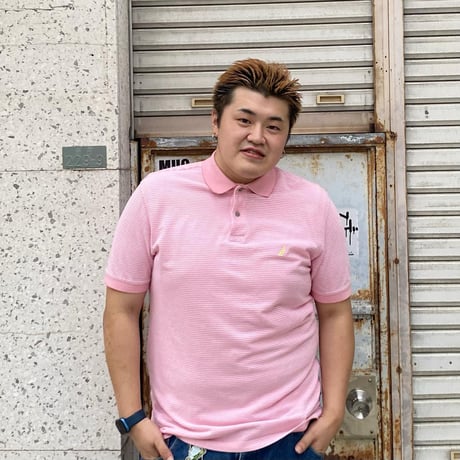 NAUTICA ボーダーポロシャツ