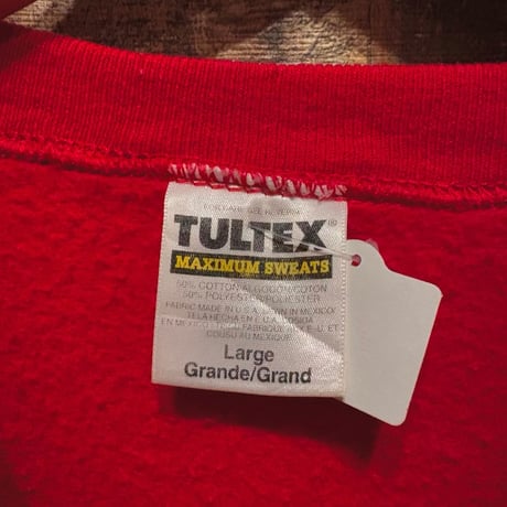 USA製 TULTEX  タズマニアンデビル　クリスマススウェット
