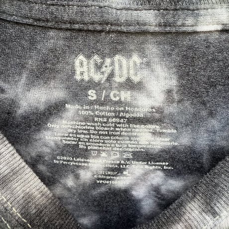 AC/DC メタルロゴ タイダイTシャツ
