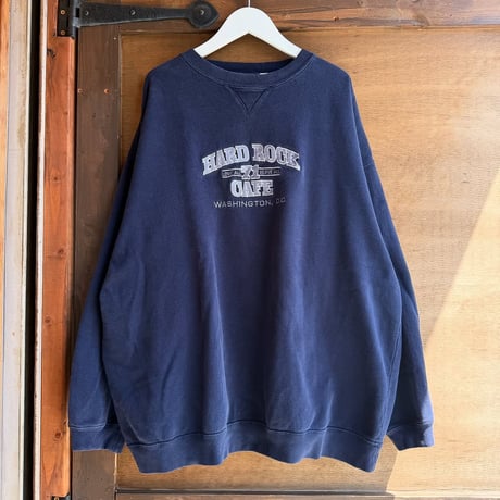 Hard Rock cafe 刺繍スウェット