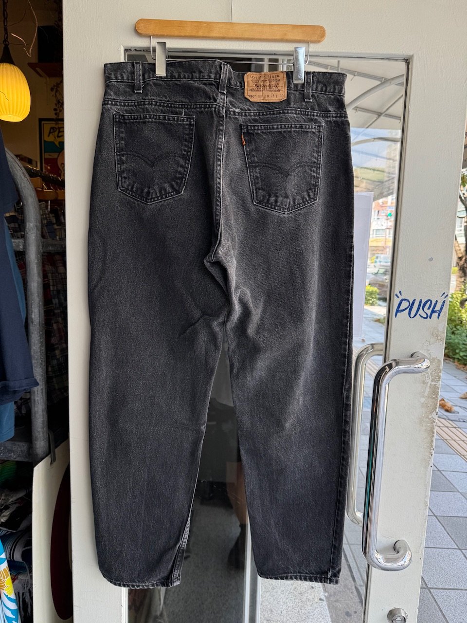 Levi's550 W38×L30 ブラック 94年製 Levi's550 W38 L30 ブラック | CUSTOM FEVER