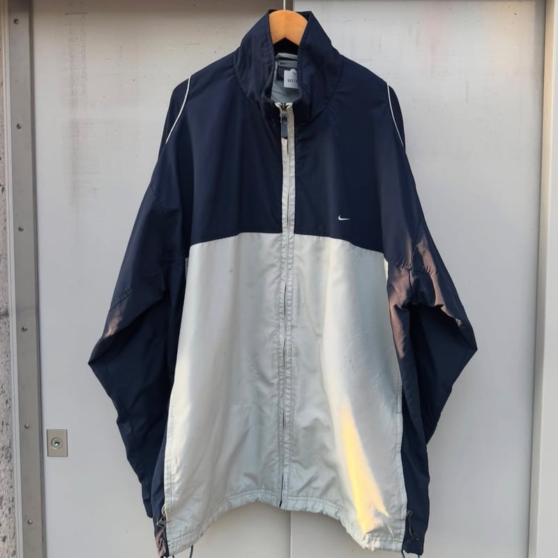 NIKE バイカラーナイロンジャケット | CUSTOM FEVER